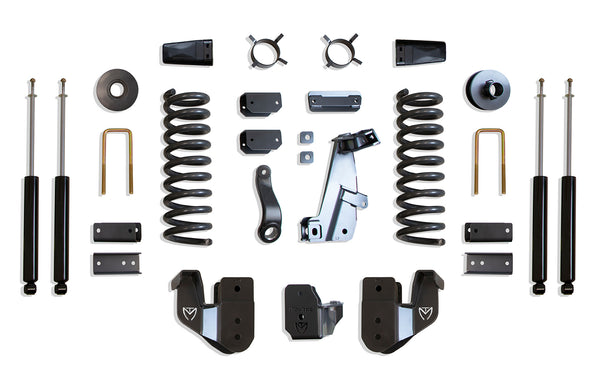 8" Lift Kit (MAX TRAC SHOCKS) — Grey Powdercoat — 2014-2018 Ram 2500 (K947285)