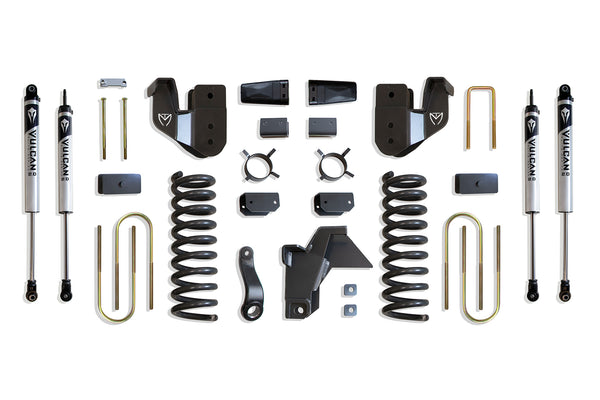 MaxTrac 8" Lift Kit (Vulcan Shocks) — Grey Powdercoat — 2019-2024 Ram 3500 (K947585V)