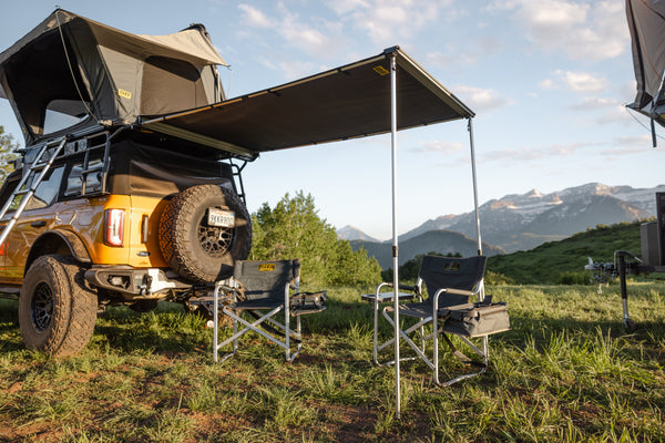 Smittybilt 4.5' x 8' Rear Or Side Awning - Gray