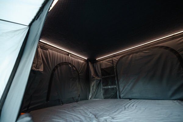 Smittybilt Tente de toit escamotable en aluminium
