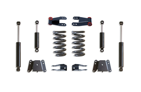 MaxTrac 2"/4" Lowering Kit, 2WD (COILS)