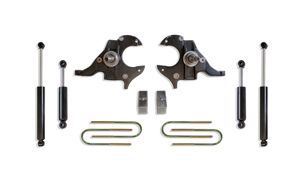 MaxTrac 2"/3" Lowering Kit — Grey Powdercoat, 2WD (KS330123)