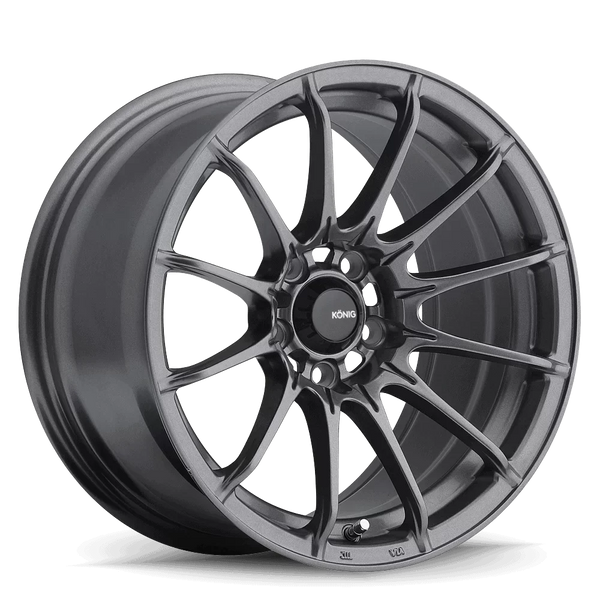 Konig Dial In Wheel 15x7 4x100 ET35 Matte Grey