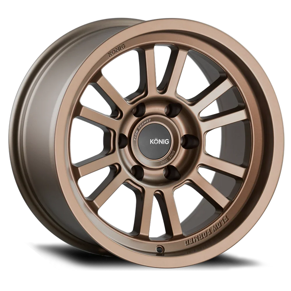 Konig HT1 Wheel 17X8.5 6X139.7 ET-6 Satin Bronze