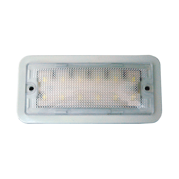 Uni-Bond Lighting LED 6Inx3" Cool White Utility/Dome Lamp 12Diodes