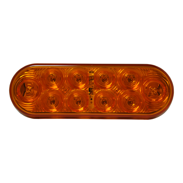 Uni-Bond Lighting LED Oval Signal/Park Lamp Amber 10Diodes