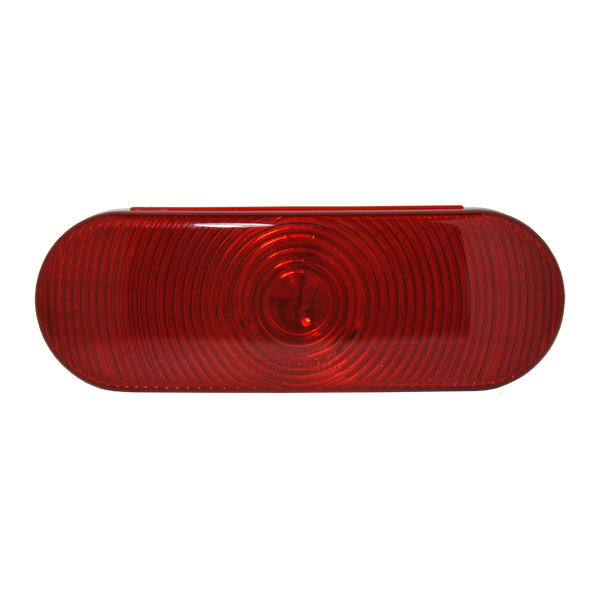 Uni-Bond Lighting LED Oval Stt Lamp Red 1Diode