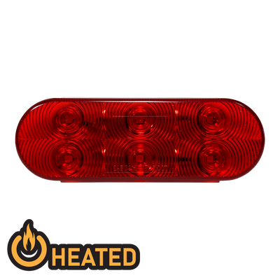 Uni-Bond Lighting LED Heated Tail Lamps 6Diodes Red