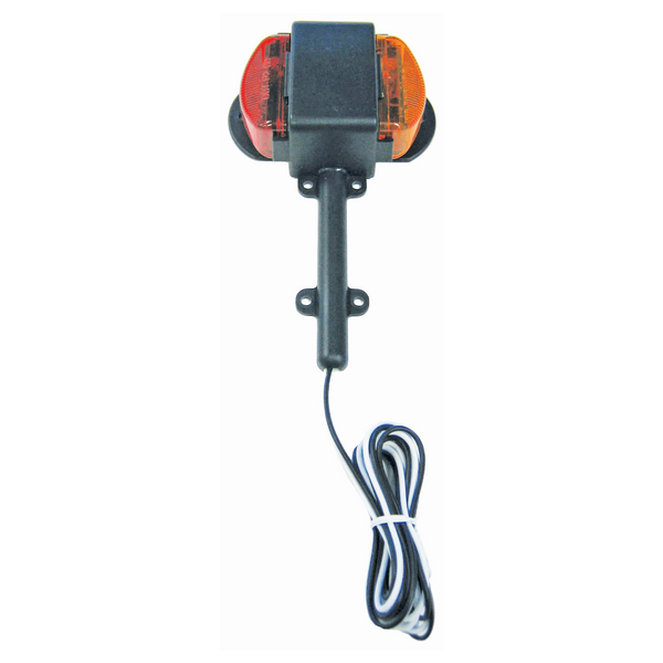 Uni-Bond Lighting Ensemble de montage sur aile DEL gauche, feux rouge/ambre 3 diodes