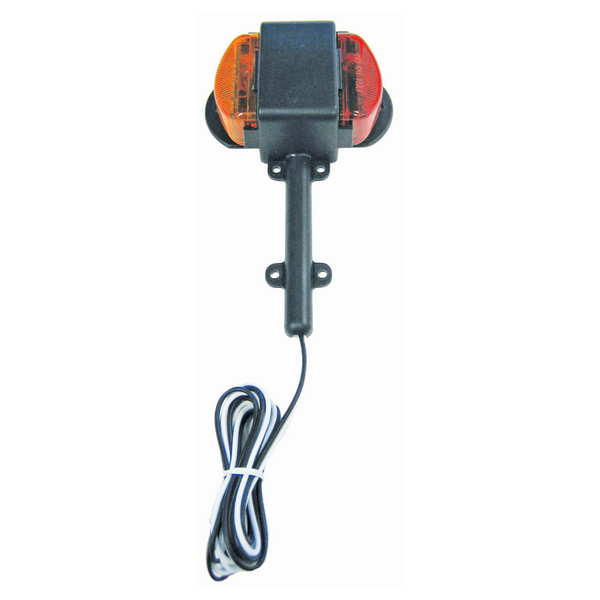 Uni-Bond Lighting Ensemble de montage sur aile DEL droite, feux rouge/ambre 3 diodes