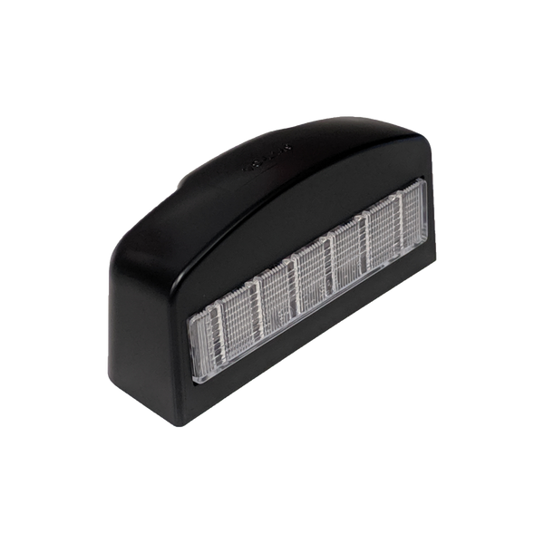 Uni-Bond Lighting Feu de plaque d'immatriculation DEL à boîtier noir 12 diodes