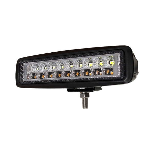 Uni-Bond Lighting 2" X 6" LED Flood/Amber Flashing Lamp