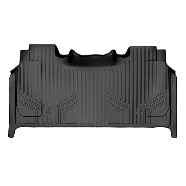 Smart Liners Maxliner Black Second Row Floor Liner - 19-23 Ram 1500 Crew with Rear Underseat Storage Box