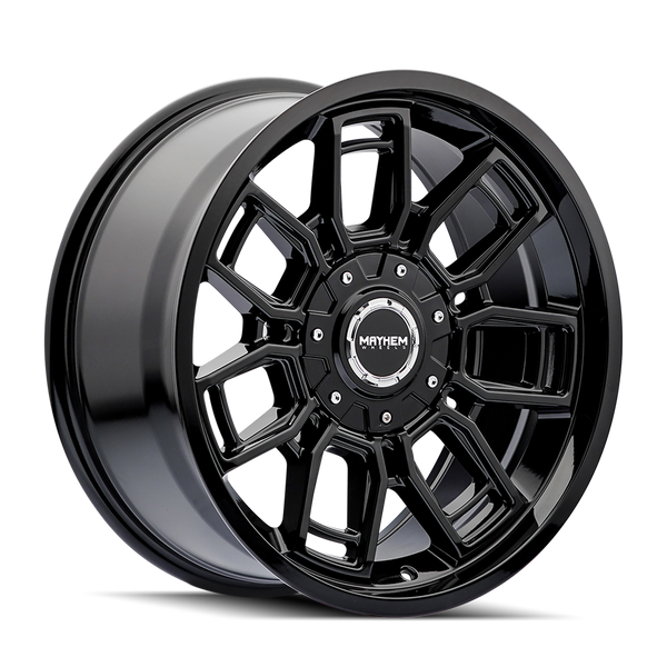 Mayhem Ordinance 8118 Gloss Black 20X9 5-127/5-139.7 0MM 87.1MM 8118-2952B