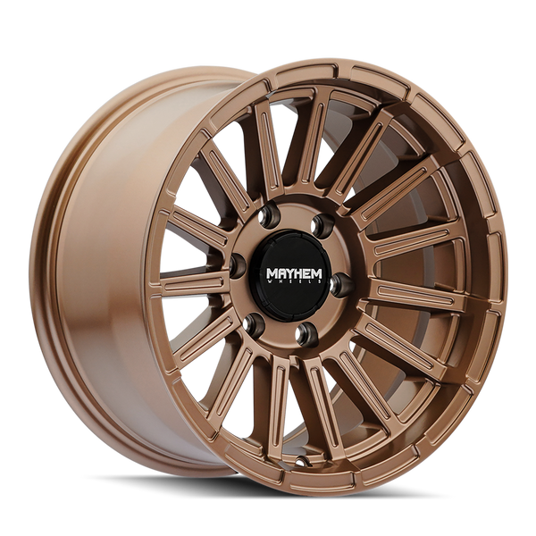 Mayhem Granite 8309 Satin Bronze 17X9 6-135 0MM 87.1MM 8309-7936MZ
