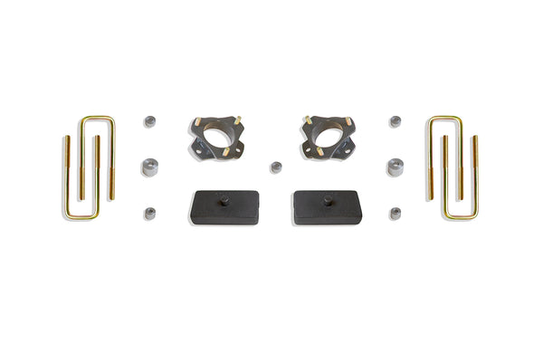 MaxTrac 2.5"/1" Leveling Kit W/ Diff Drop Kit — Grey Powdercoat, 4WD (MP886821-4)