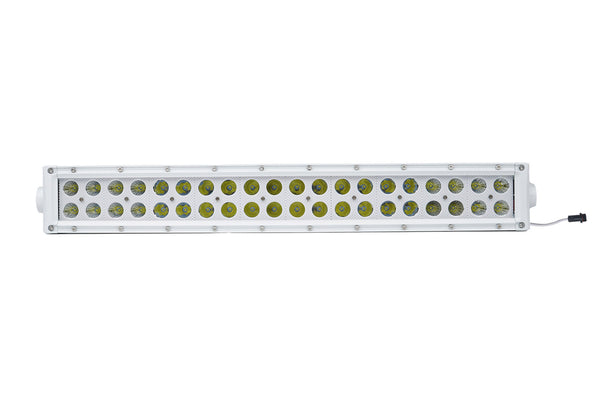 Race Sport Barre lumineuse droite à double rangée de qualité marine 22.25 po avec DEL haute intensité 120 watts 40 x 3W