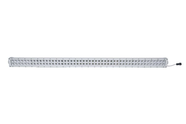 Race Sport Barre lumineuse droite à double rangée de qualité marine 52.25 po avec DEL haute intensité 300 watts 100 x 3W