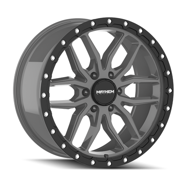Mayhem Vector 8310 Matte Gunmetal Black Lip 20X9 6-139.7 18MM 106MM 8310-2983MGT