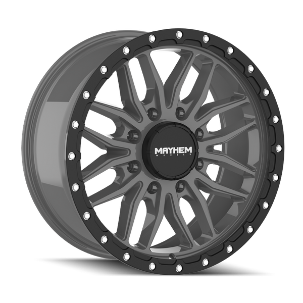 Mayhem Vector 8310 Matte Gunmetal Black Lip 20X9 8-170 18MM 125.2MM 8310-2970MGT