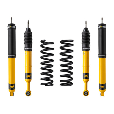 Old Man Emu Ensemble de rehaussement de suspension Nitro Plus, avant 2 po / 0-330 lb, arrière 0 po / 0 lb — 2005-2015 Toyota Tacoma (1003K)