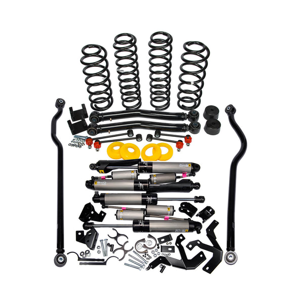 Old Man Emu Heavy Load Suspension Lift Kit with BP-51 Bypass Shocks for 2-Door Models — 2018-2025 Jeep Wrangler, select trims