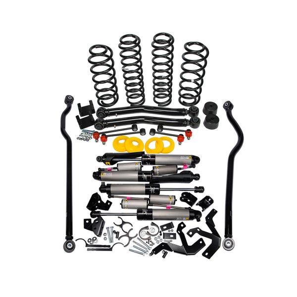 Old Man Emu Heavy Load Suspension Lift Kit with BP-51 Bypass Shocks for 4-Door Models — 2018-2022 Jeep Wrangler Unlimited; 2023-2025 Jeep Wrangler, select trims