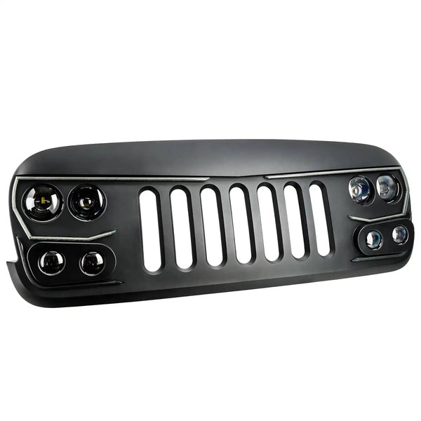 Oracle Lighting Vector Series Full LED Grille | 2007-2017 Jeep Wangler JK
