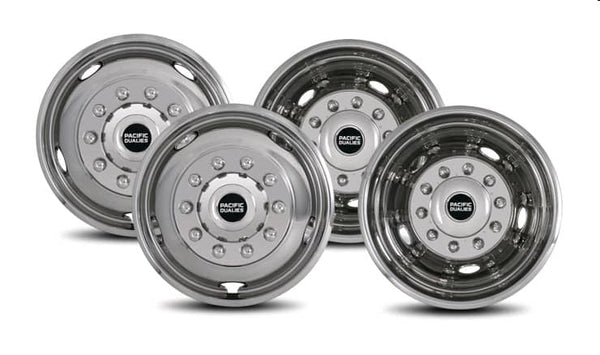 Pacific Dualies 19.5" Wheel Skins 05-25 F450/F550 Super Duty 10 Lug