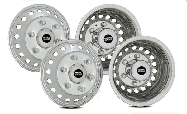 Pacific Dualies 16" Wheel Skins 12-25 Sprinter 6 Lug Wheel