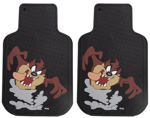 Plasticolor Warner Brothers Taz Attitude 2 Piece Floor Mat