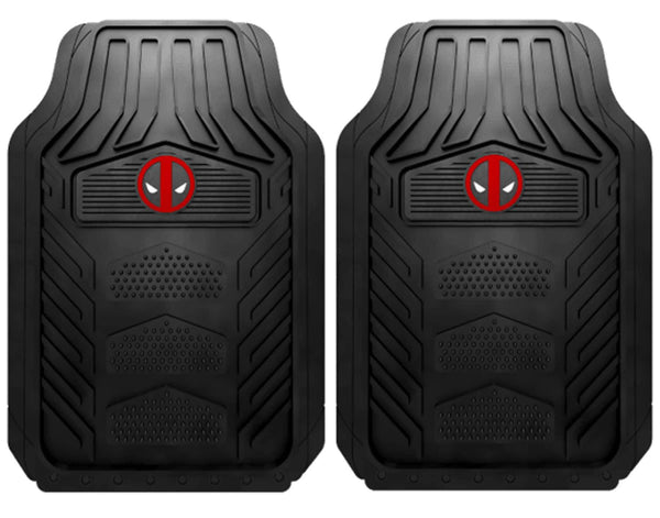 Plasticolor Marvel Deadpool Logo Weatherpro™ 2 Piece Floor Mats