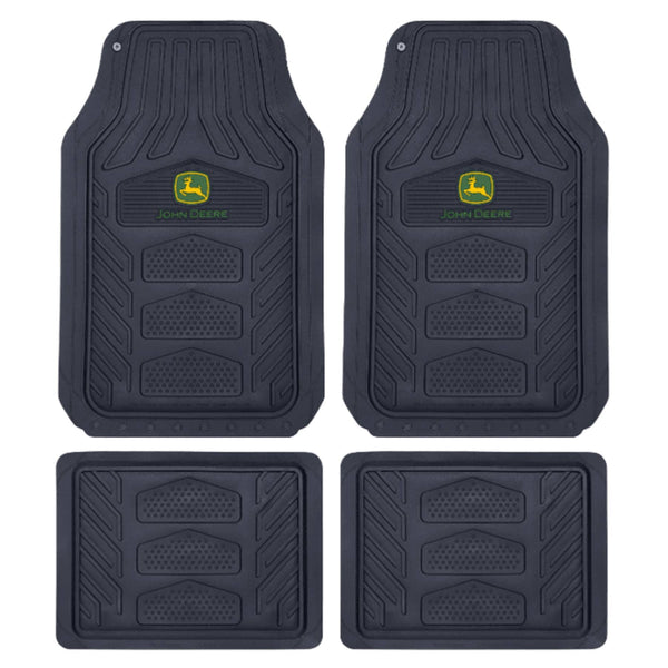 Plasticolor John Deere Weatherpro™ 4 Piece Floor Mats Set