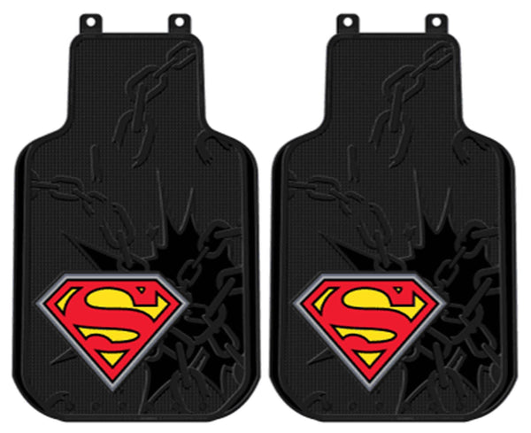Plasticolor Warner Brothers Superman Chains 2 Piece Floor Mats