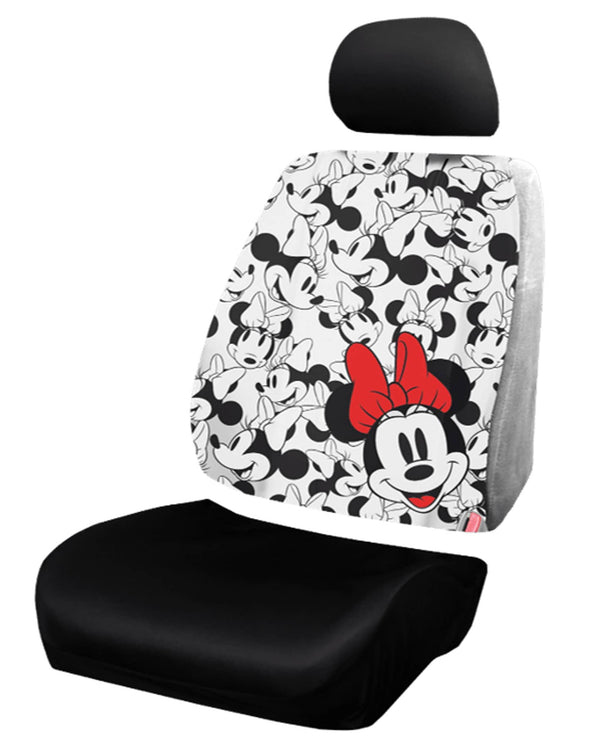 Plasticolor Disney Minnie Mouse Expressions Sideless Seat Cover