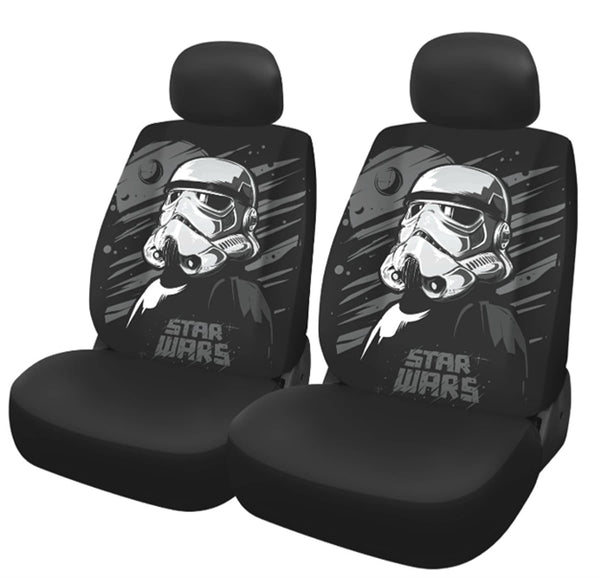 Plasticolor Star Wars Stormtrooper Low Back Seat Cover 2 PK. Pair