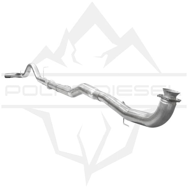 Polar Diesel 5" Stainless Exhaust System Without Muffler - 17-23 Silverado/Sierra HD 6.6L L5P Duramax