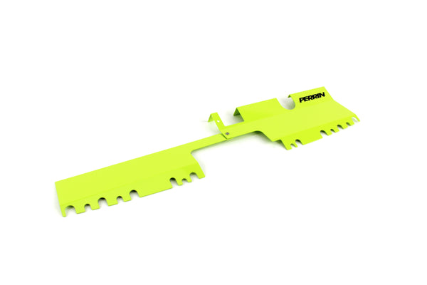 PERRIN Déflecteur de radiateur 15-21 Subaru WRX/STI (avec/sans écope d'admission d'origine) - jaune néon