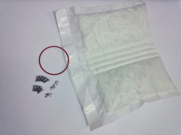 MBRP Coussin de regarnissage, joint torique de remplacement et quincaillerie neuve pour capuchon de silencieux (PT0014PK)