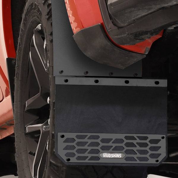 Putco 1418 Silverado 1500/SIERRA 1500 REAR 2 PC Black MUD Skins Solid HIGH Density POLY
