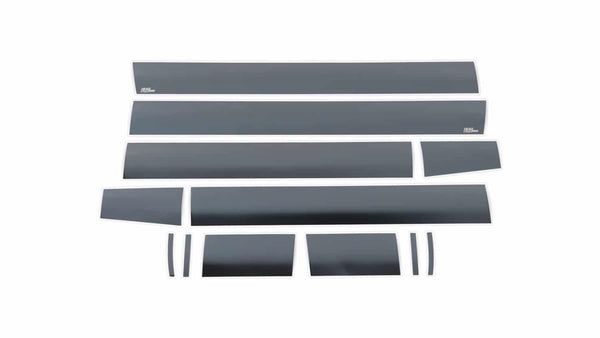 Putco 0713 Sierra 1500 CREW CAB 5FT 8IN BOX 6IN. WIDE Black Platinum Rocker Panels