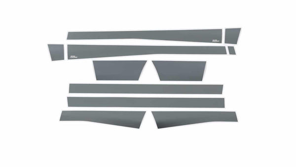 Putco 1019 RAM CREW CAB 2500/3500 6.5FT Black Platinum Rocker Panels 5.5IN WIDE W/O Factory FLARES(12PC)