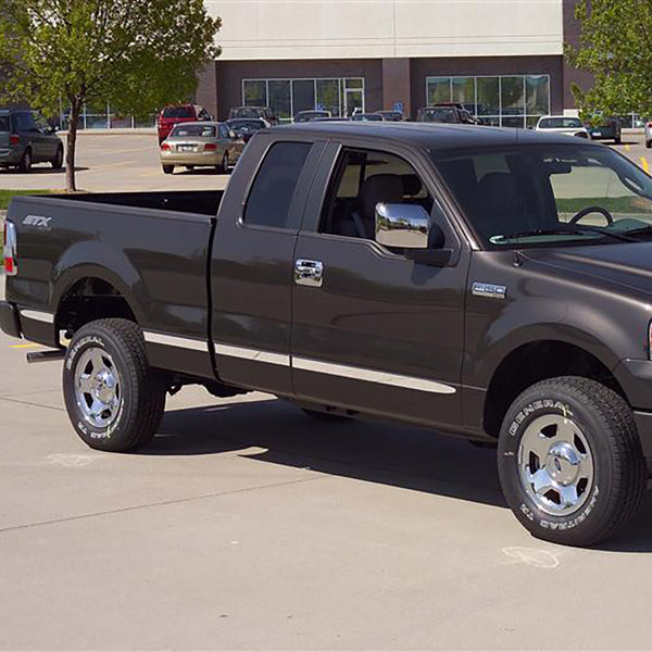 Putco 0408 F150 Super Cab 6FT Box (without FLARES)BILLET Aluminum Body Side Molding