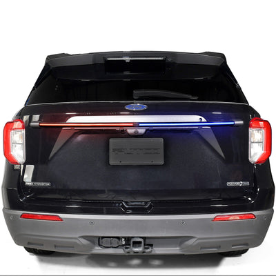 Putco Eblade Red/Blue with 64 Strobe Patterns And White Override 48"