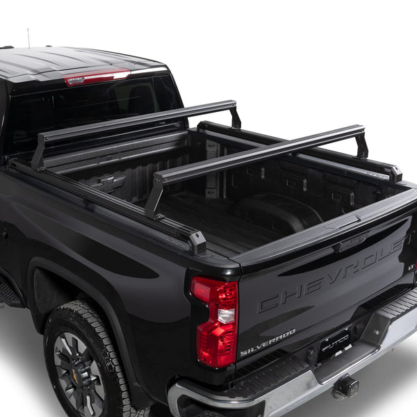 Putco Bed Rack, Black — 2021+ Ford F-150 5.7 ft Bed
