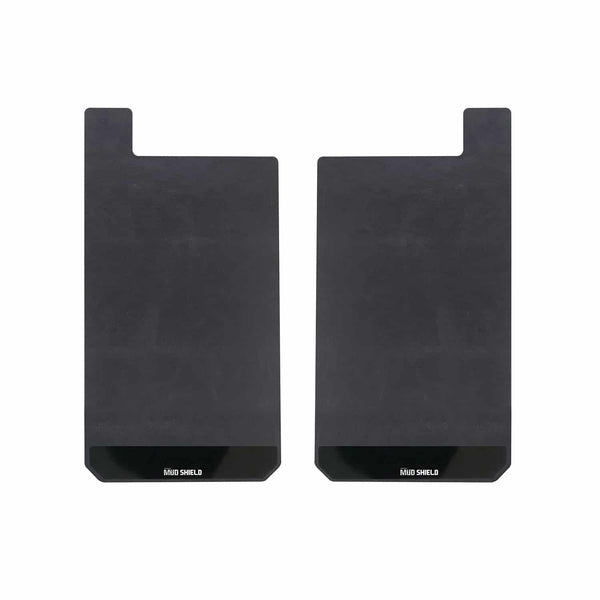 Putco Mud Shield with ANTISAIL(14INX 10IN)SMALL Black Mud Shield