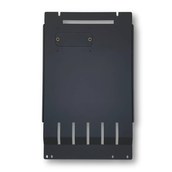 RCI Offroad Powerboost Transmission Skid Plate | 21-25 F150 | Aluminum Black Powder Coat
