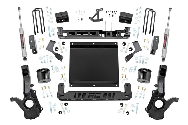 Rough Country 4" Lift Kit with N2 Rear Shocks - 23-26 Colorado/Canyon (EXCLUDING AT4X/ZR2)