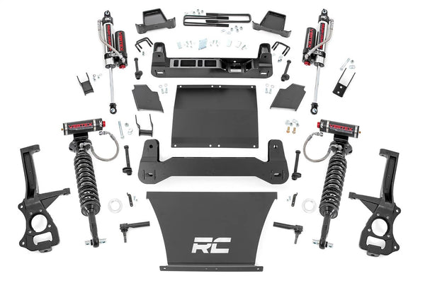 Rough Country 6" Lift Kit with Vertex Coilovers and Shocks — 2019-2024 Chevrolet Silverado 1500, 4.3/5.3/6.2L (Excluding Trail Boss/ZR2 and High Country with Adaptive Ride Control)