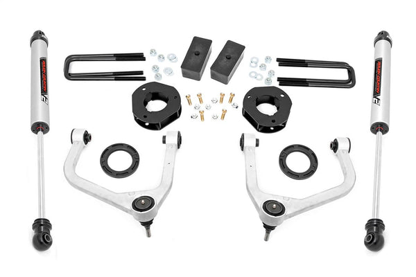 Rough Country 3.5" Lift Kit - 19-23 Sierra 1500 2WD/4WD - V2